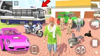 Franklin laya Policewalo ki Bus Vapas 💥🚌 Indian Theft Auto Simulator 💥😱 Indian Bikes Driving 3d 💥🤯