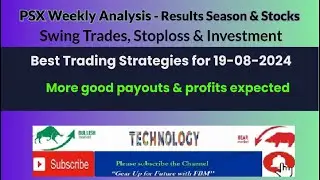 #PSX weekly analysis #Payout Stocks #Earn profit with investment #Best trading strategies