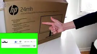 Unboxing HP 24mh monitor and a quick review!
