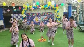Dashain Tihar/ Dharan Montessori Academy students/ teachers