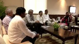 Shri T Harish Rao, Irrigation Minister, Telangana meets Shri Prakash Javadekar