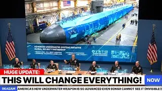 Новое подводное оружие Америки настолько продвинуто, что его не видит даже сонар. НЕВИДИМЫЙ