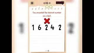 Brain Test 5 level 51 gameplay walkthrough solution 