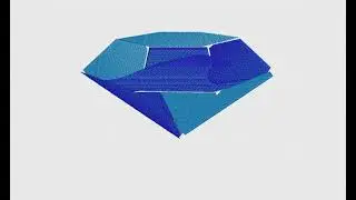 Blue Diamond Embroidery Design | Diamond Embroidery File | DigitEMB