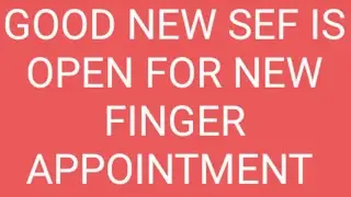 Portugal Immigration SEF open for New Finger Appointment