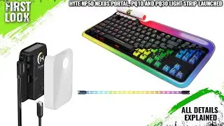 HYTE Series Nexus Components Including Keeb TKL, PQ10 And PQ30 Light Strips Launched @ Computex 2023