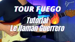 #2 Tutorial - Le llaman Guerrero - Fuego Juan Carlos Alvarado (Guitar)