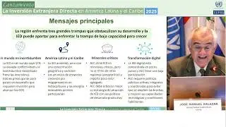 Launch of Foreign Direct Investment in Latin America and the Caribbean 2025 report