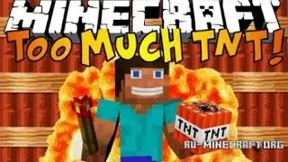 Обзор мода Too Much TNT для Minecraft 1.8