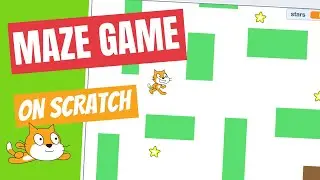 How to make a MAZE game on Scratch tutorial
