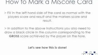 MiScore - How to Mark and Scan