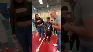 Entrega da medalha de artilheiro da campeonato interno #1million #futebol #futsal #football #soccer