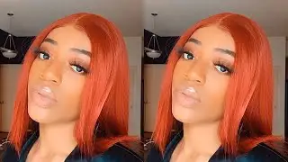 BEGINNER FRIENDLY RED SYNTHETIC LACE FRONT WIG REVIEW | ft. ReadyWig