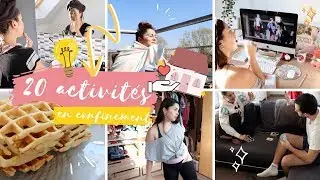 20 ACTIVIT&Eacute;S POUR S'OCCUPER EN CONFINEMENT 🏡 ⎜Merry ♡
