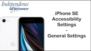 iPhone Accessibility - General Settings (With Subtitles)
