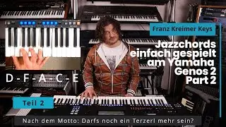 Jazzakkorde leicht gemacht - Yamaha Genos Teil 2 (AI Modus)