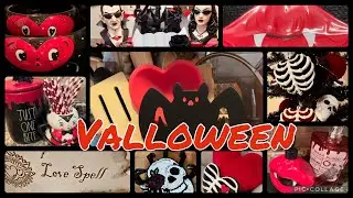 Valloween Decorate with me & Must See Home Decor Tour!&hearts;️💀🖤🧛&zwj;♂️