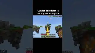 Cuando te rompen la cama y vas a vengarte #minecraft #bedwars #gaming #gameplay #games #game #gamer