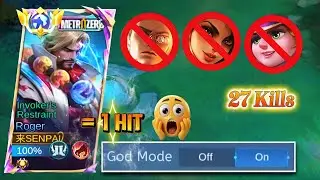 THIS TOP GLOBAL ROGER BEST 1 SHOT BUILD AND EMBLEM! - TOTALLY DESTROY META ENEMY!💀 (100% BROKEN)
