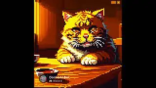Ai pixel cat #cat #cats #ai #aicat #catvideos #cutecat