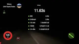 First Supercharged Tundra Breaking The 120 MPH 1/4 Mile Trap Speed Barrier!