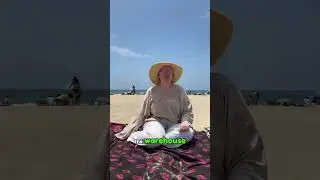 Beach day chic with $1 scarfs as wraps! #santamonicapiere #beaches #fok