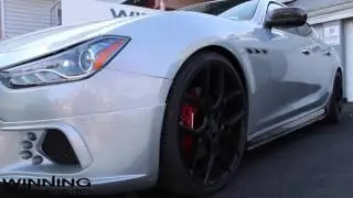 CUSTOMIZED MASERATI GHIBLI TINTED @ WINNING WINDOW TINTS!