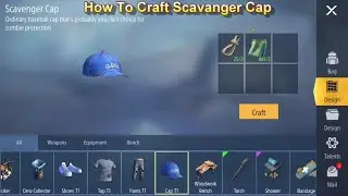 How To Craft Scavenger Cap - Z Shelter - How To