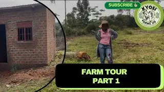 FARM TOUR! | House Progress + Goat 🐐 Structure + Progress & Landscape Clearing |⛏️