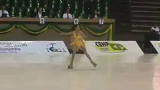 Karen Figueroa Free Dance Mundial de Patinaje Artistico Brasil 2011 .MPG