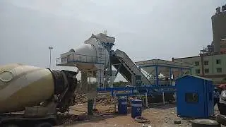 Vishawkarma industries 25 cum/hr fully automatic concrete batching plant