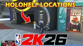 EVERY HOLOHELP LOCATION IN NBA 2K26! - LIFETIME CHALLENGE QUEST