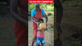 🔥உலகத்தின்🌍மிகப்பெரிய தேங்காய்🥥🤯❗WORLD BIGGEST COCONUT #amazing #shorts #villagelife