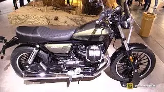 2018 Moto Guzzi V9 Roamer - Walkaround - 2017 EICMA Milan Motorcycle Exhibition