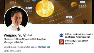 NASA scientist Dr. Weiping Yu Discusses the Billy Meier UFO Contacts