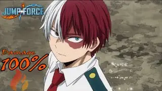 |Cast Character Combo Showcase: Todoroki| JUMP FORCE