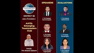 AATSL Emerging Toastmasters Club-162nd Meeting-31.08.2025