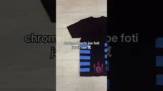 chrome hearts joe foti jarvis tee ☠️ shop at unico13.com #chromeheart #chromehearts #archive