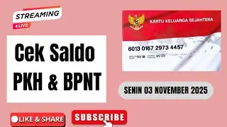 Check your BLT KESRA PHASE 4 balance today, MONDAY, NOVEMBER 3, 2025. LIVE IN THE MORNING
