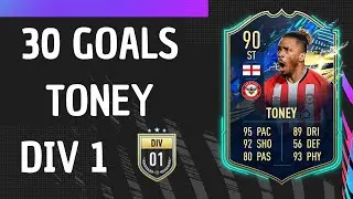 FIFA 21 TEAM OF THE SEASON IVAN TONEY 90 | 30 GOALS | FIFA 21 Ultimate Team