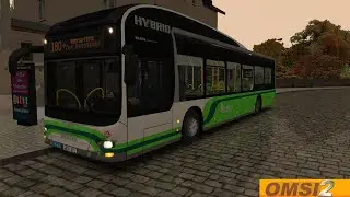 [OMSI 2 #68] MAN A37 Hybrid | Ruhrau | Línea 180 (Ruhrau-Mitte ZOB ➤ Kirchdorf)
