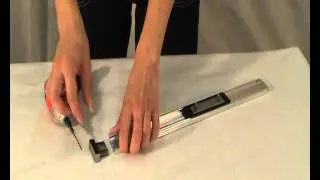 Accuride Linearf&uuml;hrung Typ DA0115RC mit Kugelumlaufwagen. Aluminiumschienen, L&auml;ngen 1,2m und 2,4m.