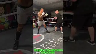 FABIO WARDLEY IN CAMP FOR HIS FIGHT AGAINST DAVID ADELE ON THE FURY VS NGANNOU UNDERCARD