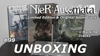 NieR: Automata Original Soundtrack & Limited Edition Steelbook (PS4) - Unboxing #99