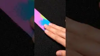 Color Reveal Swipe ASMR  - Neon Sand Hidden Rainbow Loop