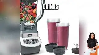 Ninja BN701 Professional Plus Blender, 1400 Peak Watts, 3 Functions for Smoothies, Frozen Drink