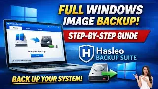 How to Create a Full Windows Image Backup Using Hasleo Backup Suite