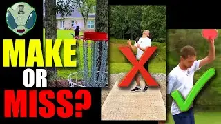 Make or Miss Challenge - Disc Golf