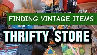FINDING VINTAGE ITEMS l THRIFTY MARKET l MODENA !!!