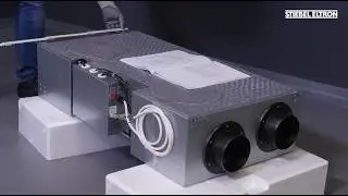 Montáž podstropní větrací jednotky s rekuperací LWZ 130 - STIEBEL ELTRON